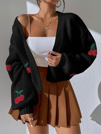 MILAH - Chaqueta de punto elegante para mujeres