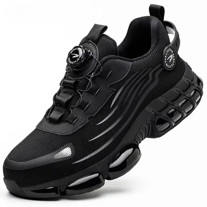 Zapatillas de seguridad con puntera de acero y diseño deportivo – GRAVITEK