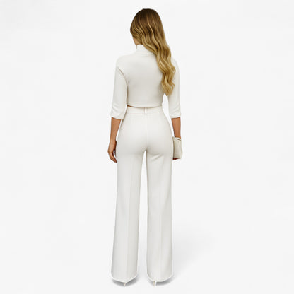 Conjunto de dos piezas con top y falda para mujer – BELLA DUO