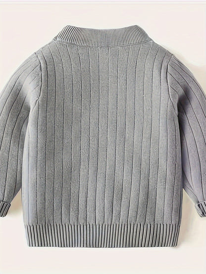 FELICIA - Jersey casual de cuello alto para niñas