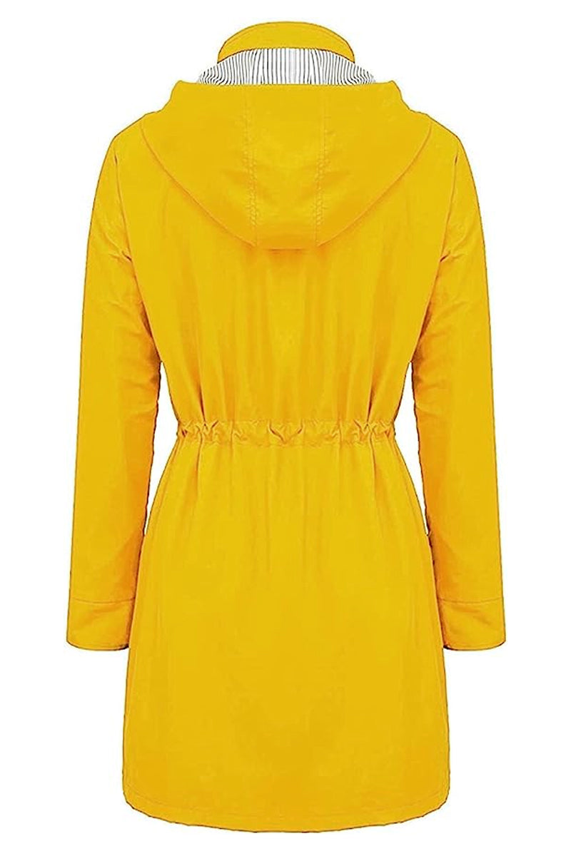 Chaqueta ligera para mujer con capucha y cordón ajustable – TAMIRA