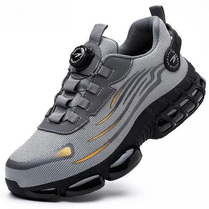 Zapatillas de seguridad con puntera de acero y diseño deportivo – GRAVITEK