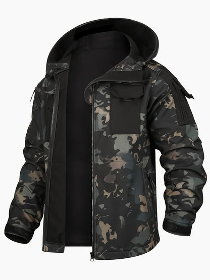 MATTEO - Chaqueta táctica de forro polar para exteriores para hombre