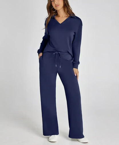 INESA – Conjunto loungewear de lujo para mujer