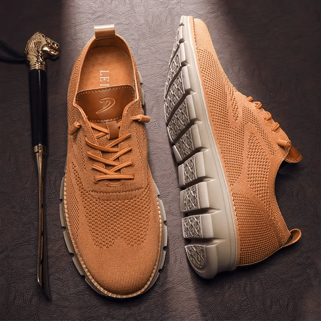 Zapatillas ortopédicas transpirables para caminar con soporte plantar – VELKOR