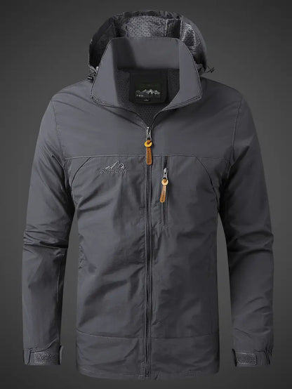 MAGNUS - Abrigo de invierno impermeable y a prueba de viento para hombre