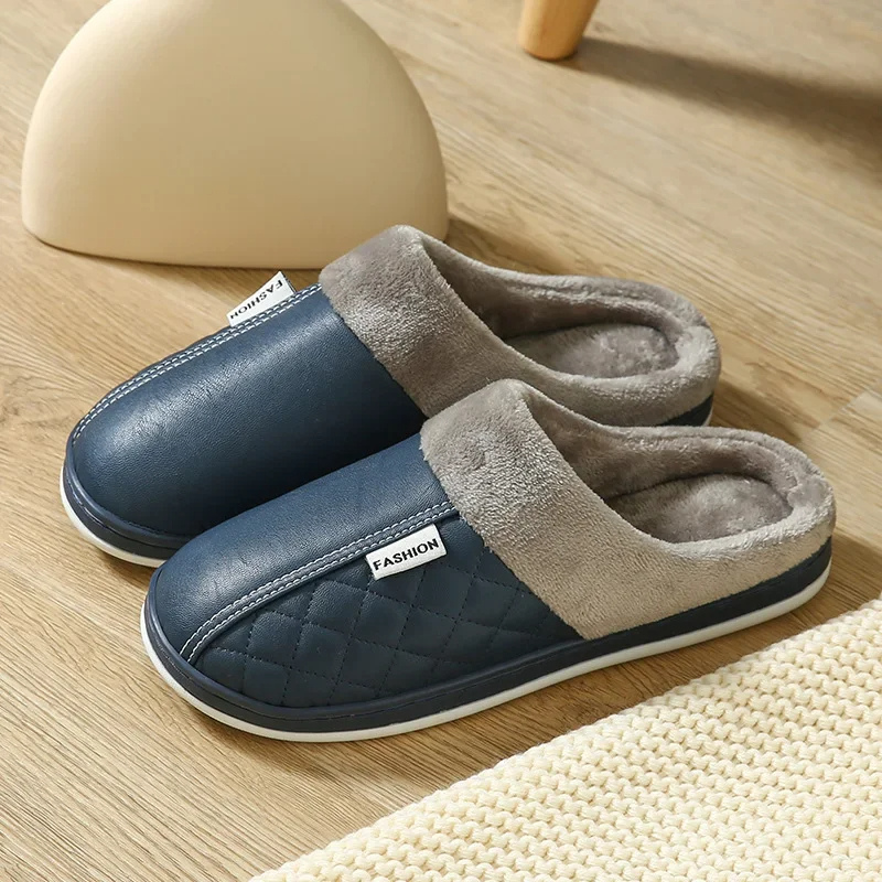 LYARA - Zapatillas de casa para mujer con punta redonda y suela antideslizante