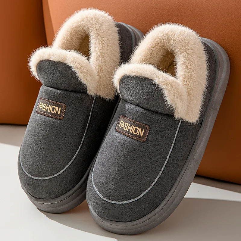 LYSIA - Zapatillas ligeras para mujer con forro de piel sintética y suela antideslizante