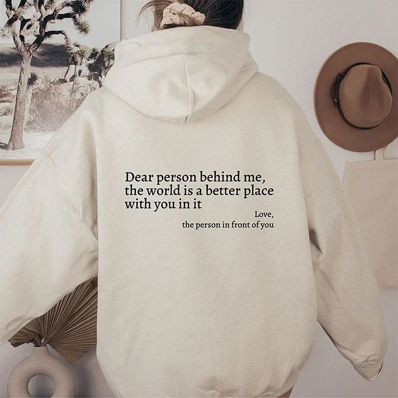 SNOW - Sudadera con capucha estilosa y acogedora para mujeres