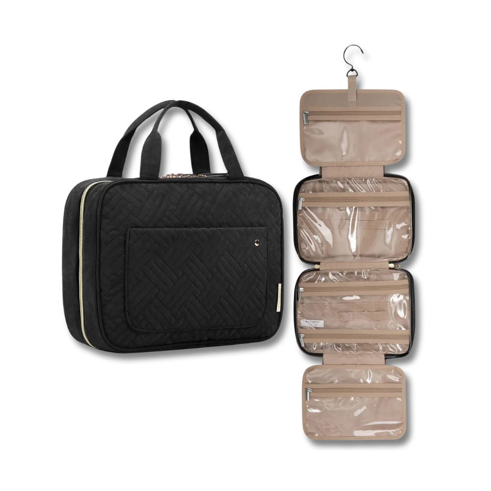 Bolsa de viaje compacta con múltiples compartimentos para mujer – ARACELI