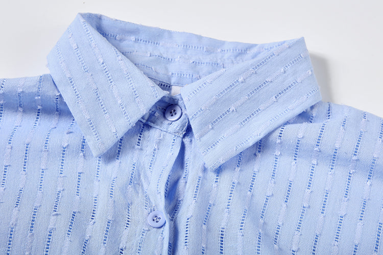 Conjunto veraniego de blusa fluida y short ligero para mujer – ZAYRA