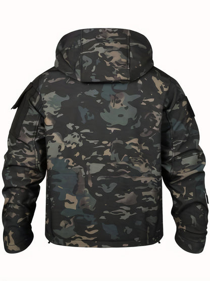 MATTEO - Chaqueta táctica de forro polar para exteriores para hombre