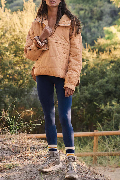 EMMA - Suéter acogedor con capucha y bolsillos para mujer