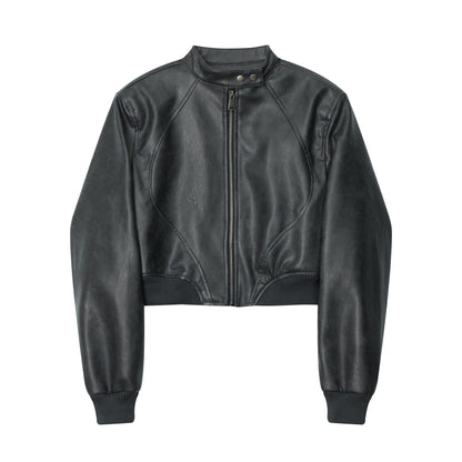 MARIT - Chaqueta de cuero lujosa para mujeres