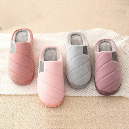 GERALD - Zapatillas de casa cálidas para hombres con empeine bajo