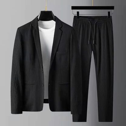 Traje de hombre con americana y pantalón slim fit – ASTORIO