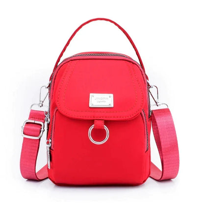 Bolso bandolera de nailon ligero e impermeable para mujer – NAYLA