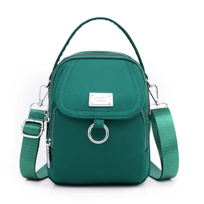 Bolso bandolera de nailon ligero e impermeable para mujer – NAYLA