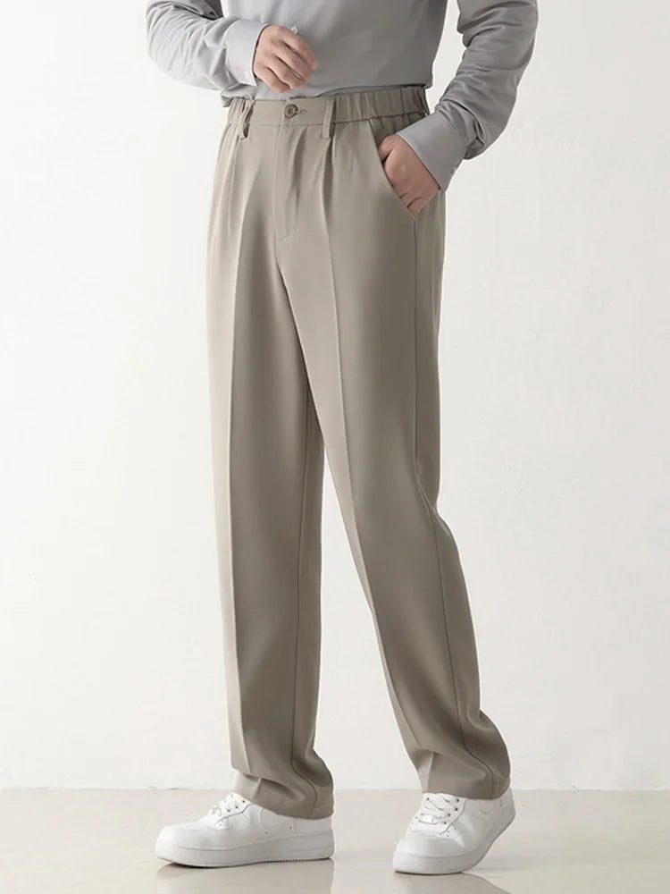 Pantalón drapeado para hombre de corte relajado – BRAYDEN