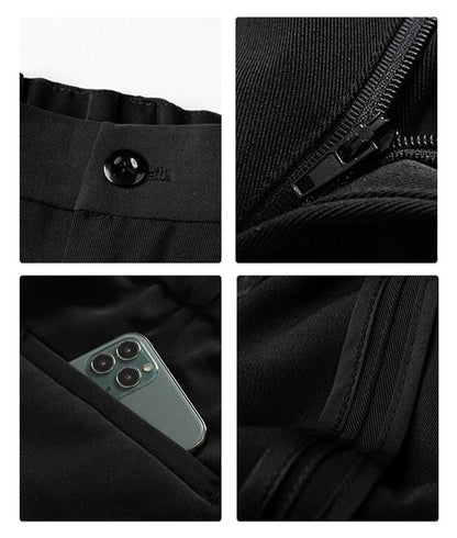 Pantalón drapeado para hombre de corte relajado – BRAYDEN