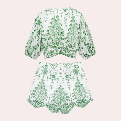 LARA - Conjunto elegante de dos piezas para mujer