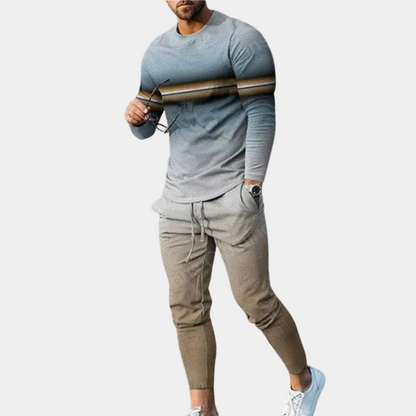 IVÁN - Conjunto cómodo de dos piezas para hombre