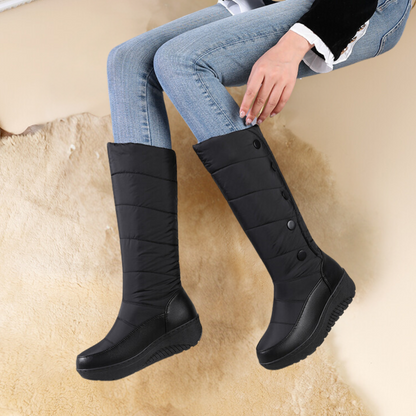 ALMA - Botas de nieve elegantes hasta la pantorrilla para mujer