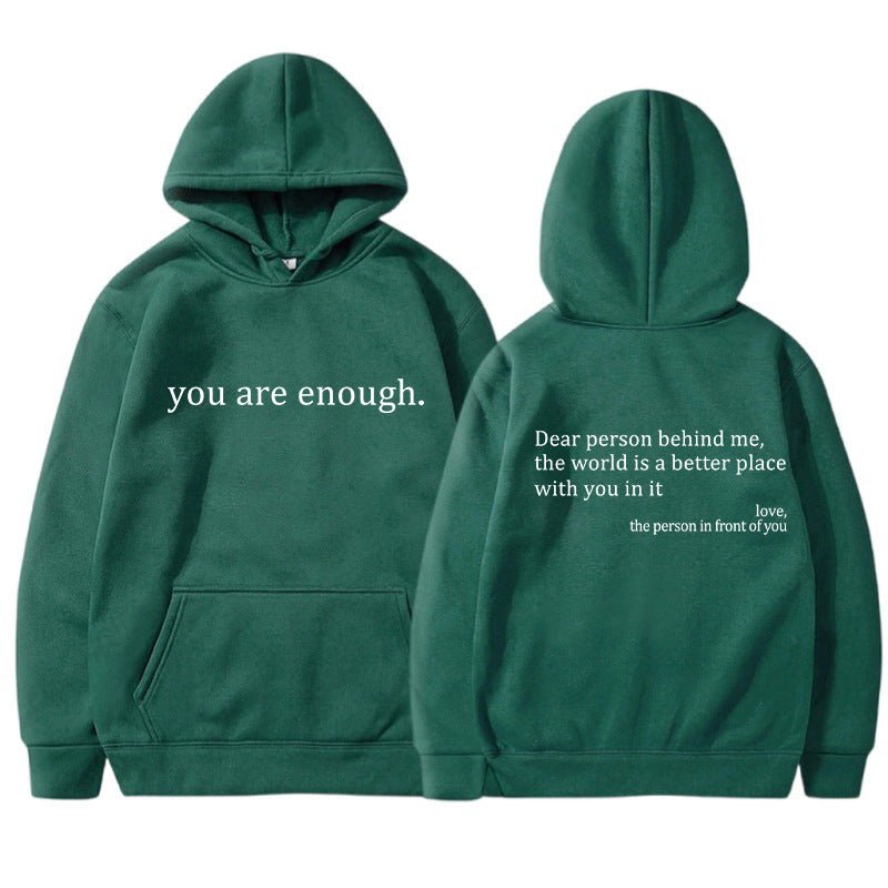 Sudadera con capucha unisex de estilo casual y ajuste cómodo – CHRISTINA