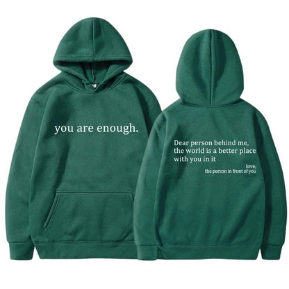 Sudadera con capucha unisex de estilo casual y ajuste cómodo – CHRISTINA