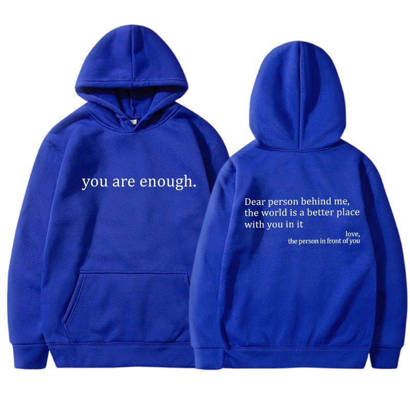 Sudadera con capucha unisex de estilo casual y ajuste cómodo – CHRISTINA