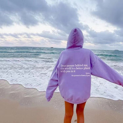 Sudadera con capucha unisex de estilo casual y ajuste cómodo – CHRISTINA