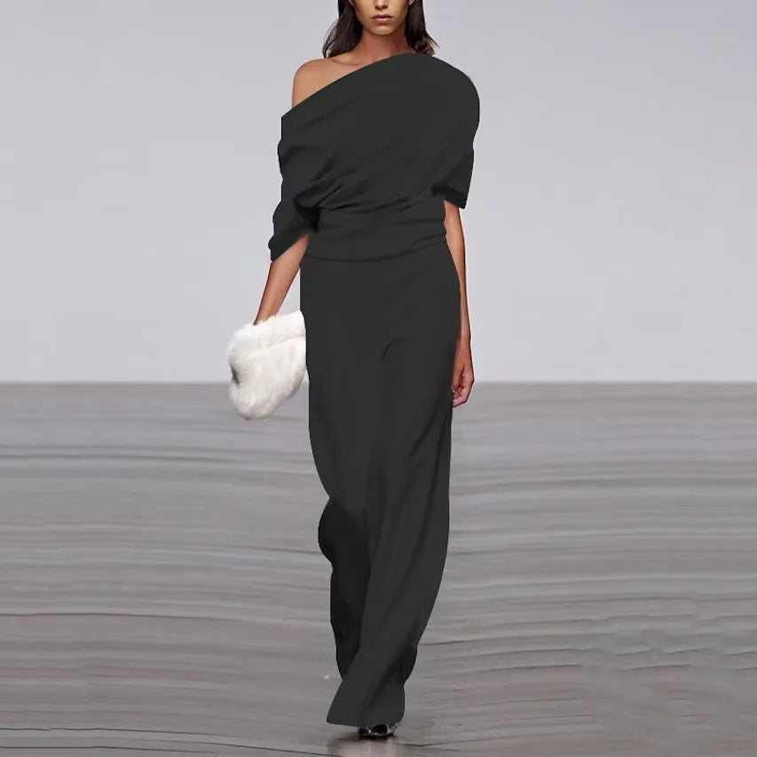 Mono largo de mujer con diseño elegante y fluido – CELINARA