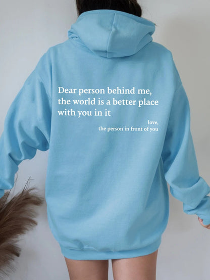 Sudadera cálida unisex con capucha y ajuste cómodo – CLAUDIA