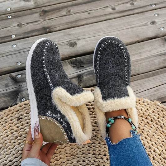 Botas de invierno cómodas para mujer con forro cálido – FRANZISKA