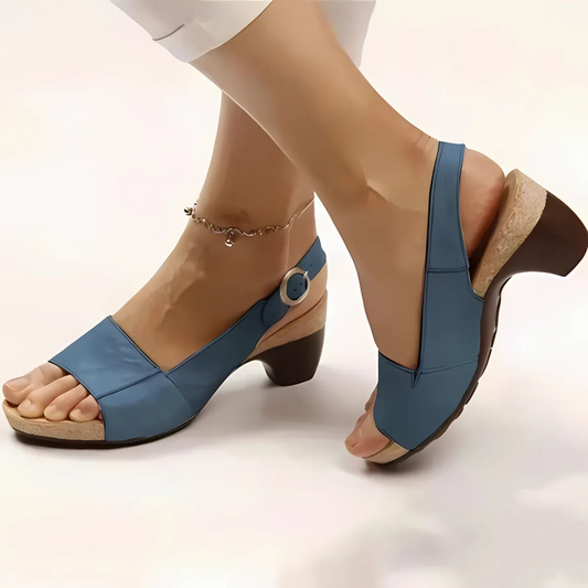 Zapatos de tacón bajo ortopédicos para mujer – SOFÉLIA