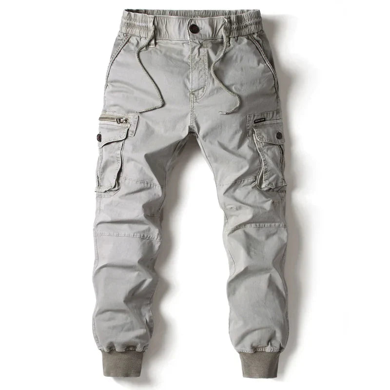 ARLO - Pantalón jogger cargo para hombre con múltiples bolsillos