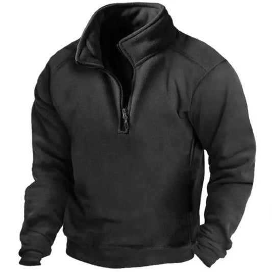 NILS - Jersey de media cuello para hombre