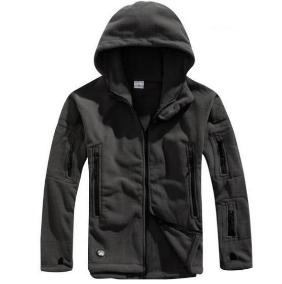 AXEL - Chaqueta estilo militar con capucha para hombre