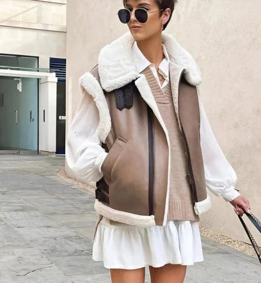 METTE - Chaqueta estilo teddy con estilo para mujeres