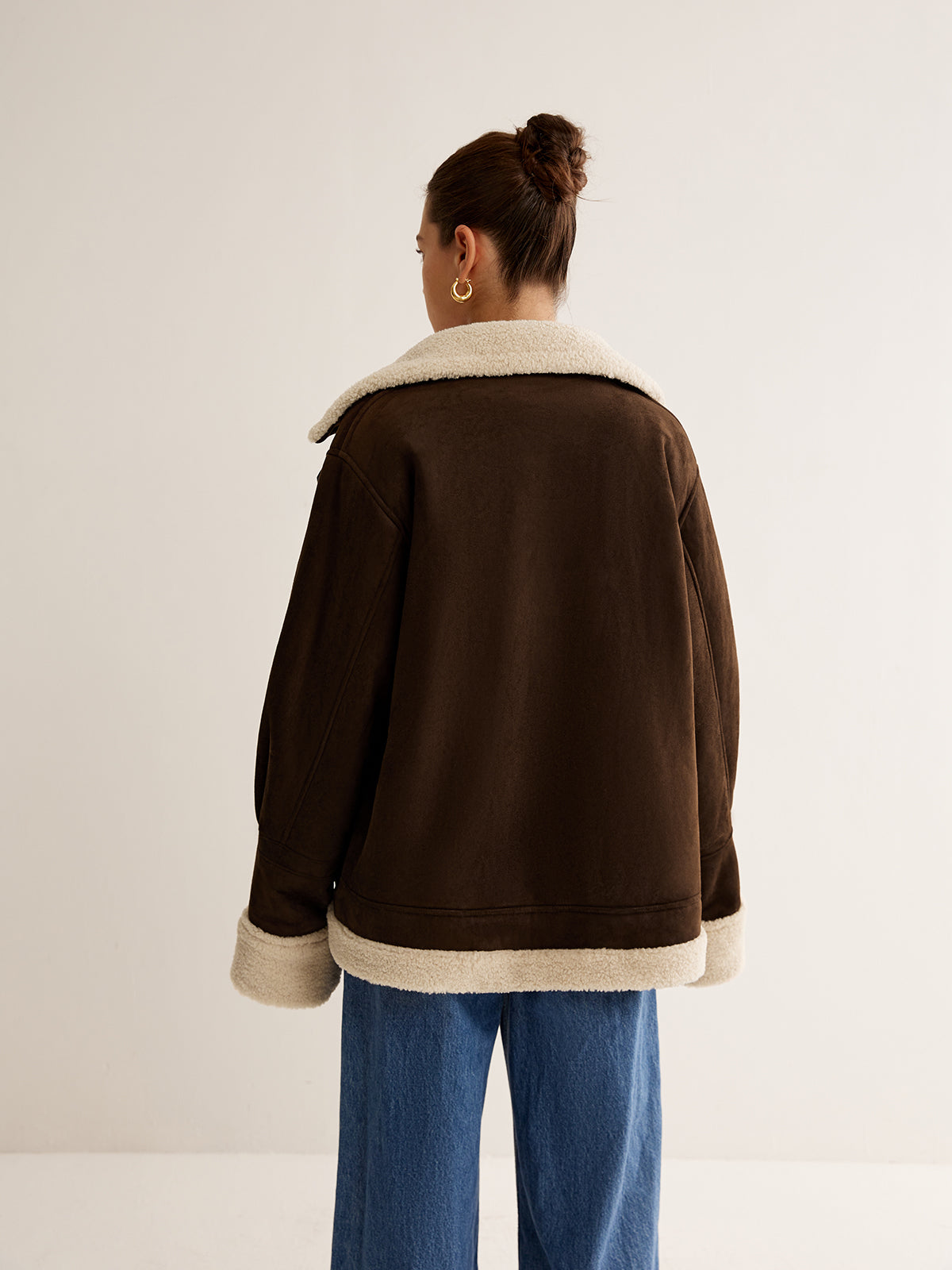 Chaqueta polar elegante de estilo vintage para mujer – JENNIFER