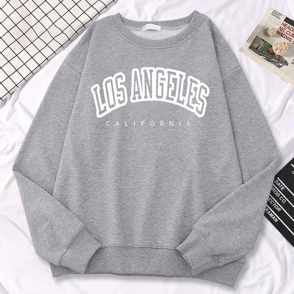 Sudadera oversize de mujer en forro polar con cuello redondo – JENNIFER