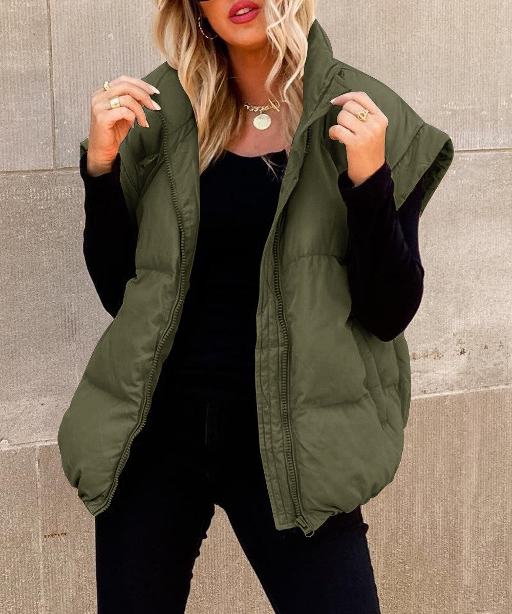 Chaqueta de mujer sin mangas y diseño moderno – JESSIKA