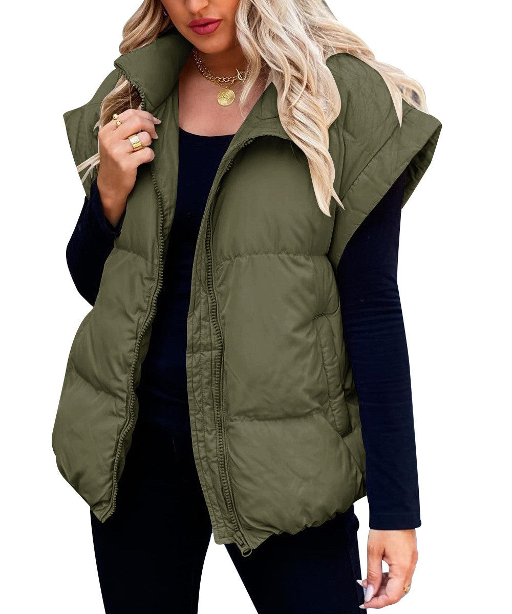 Chaqueta de mujer sin mangas y diseño moderno – JESSIKA
