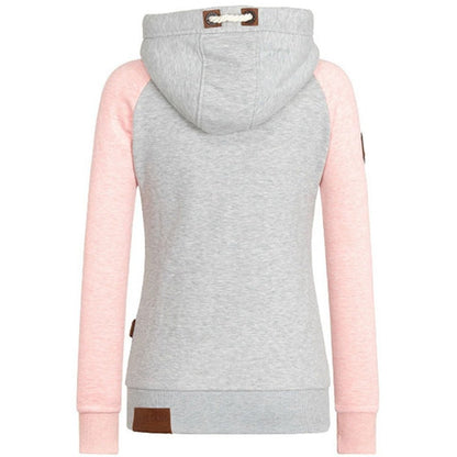 Sudadera con cremallera para mujer de estilo casual y ajuste cómodo – JOHANNA