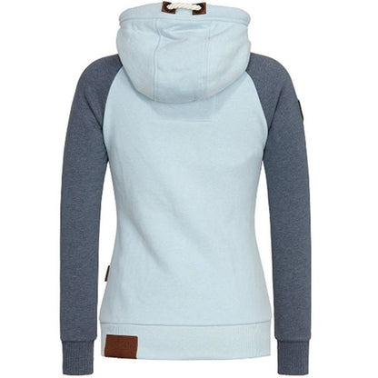 Sudadera con cremallera para mujer de estilo casual y ajuste cómodo – JOHANNA