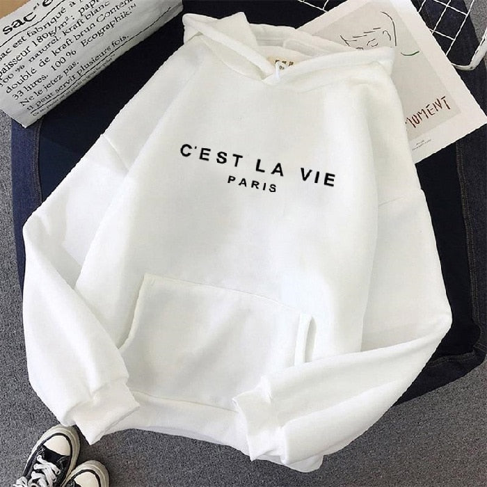 Sudadera oversize con capucha para mujer en colores vibrantes – KATRIN
