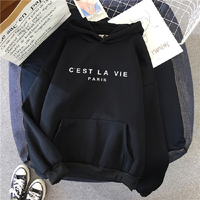 Sudadera oversize con capucha para mujer en colores vibrantes – KATRIN