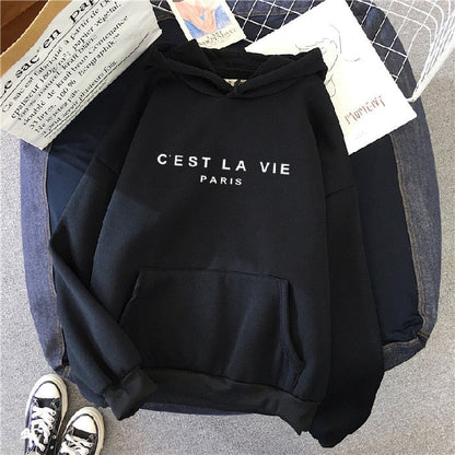 Sudadera oversize con capucha para mujer en colores vibrantes – KATRIN