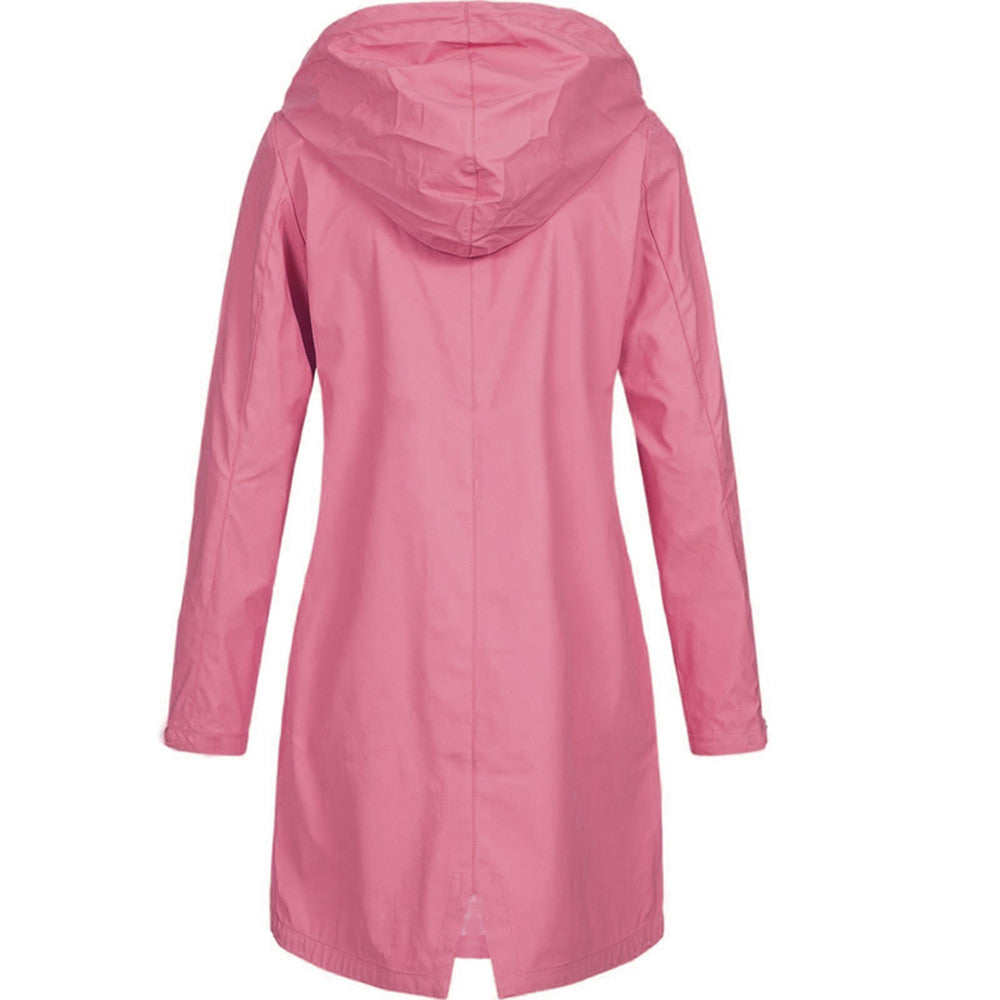 Chaqueta impermeable y transpirable de mujer con diseño elegante – LAURA