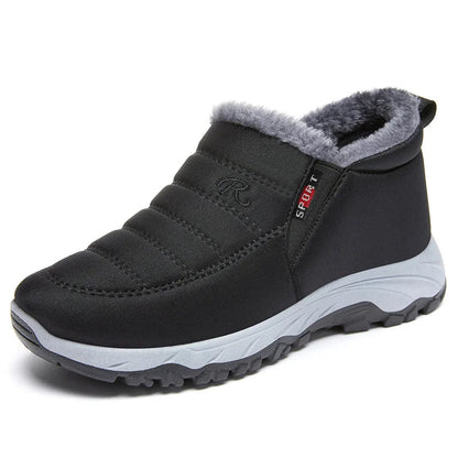 Botas de invierno estilo slip-on para mujer con forro cálido – LENA